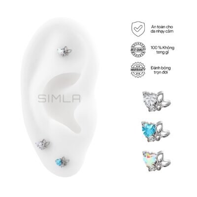 Labret đá tim bướm