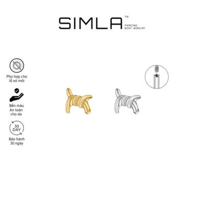 Top khuyên tai nút thắt