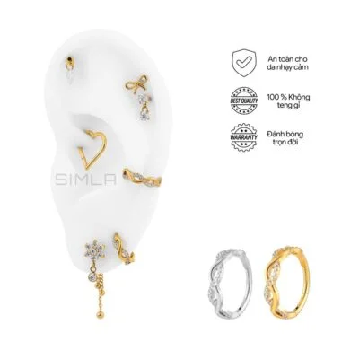 Khuyên clicker xoắn đá