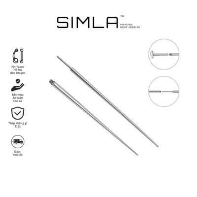 Pin taper hỗ trợ đeo khuyên